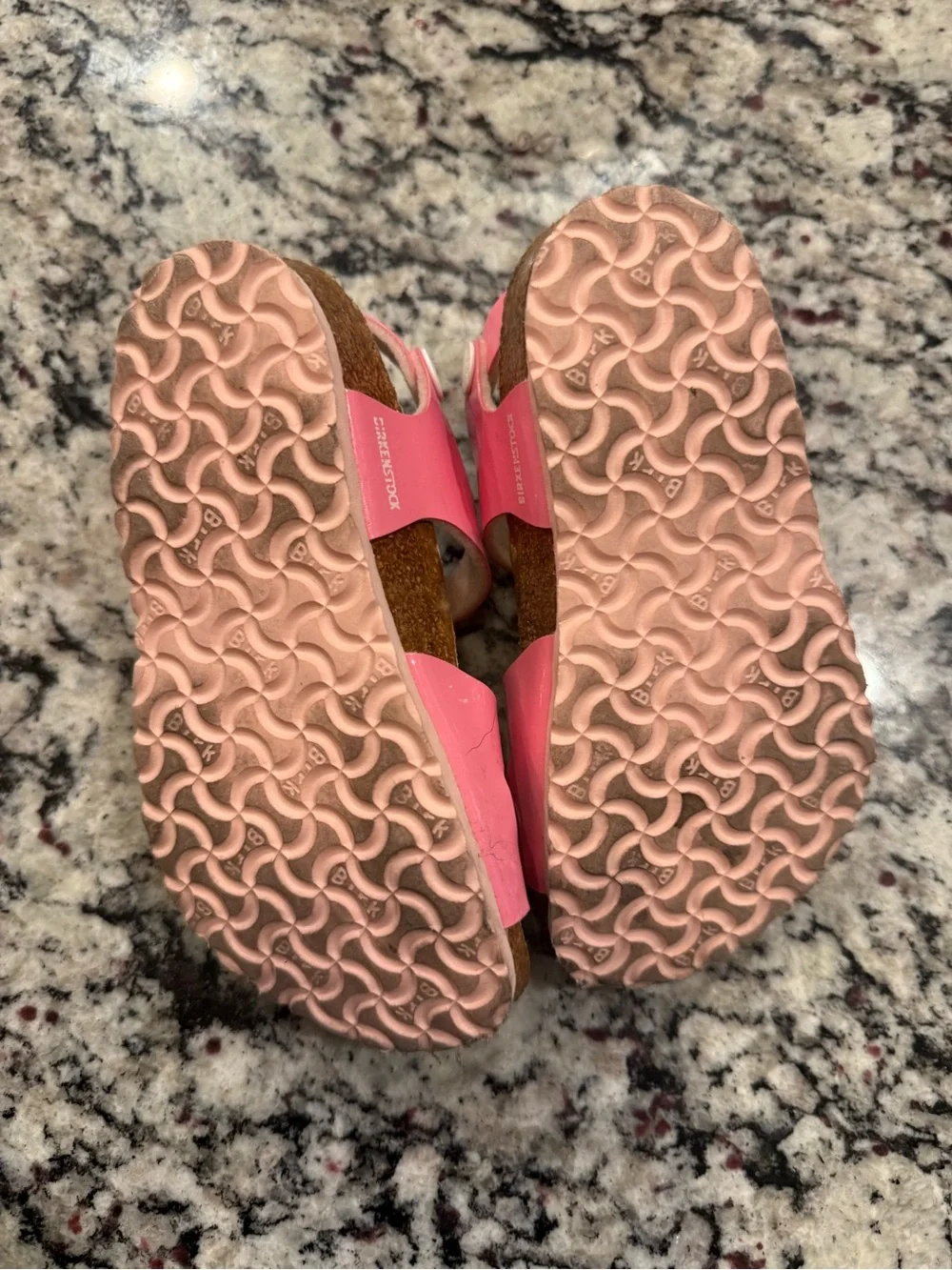 Birkenstock Kids Pink Adjustable Sandals